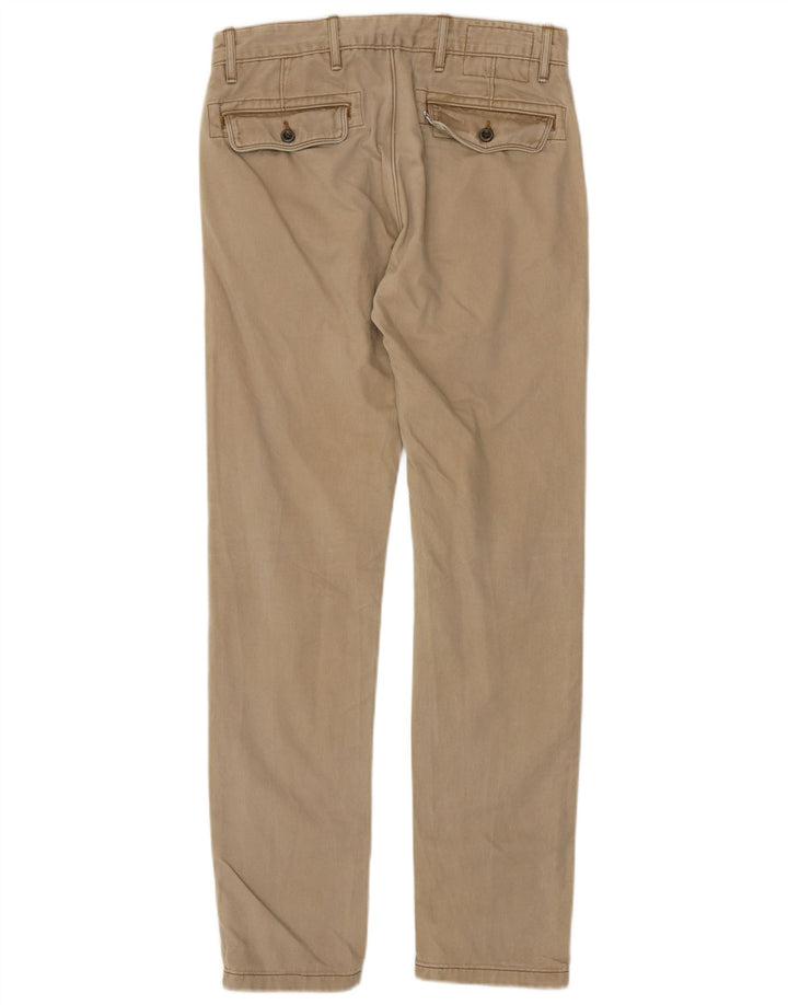 Levi's Mens Slim Chino Trousers W29 L32 Beige Cotton