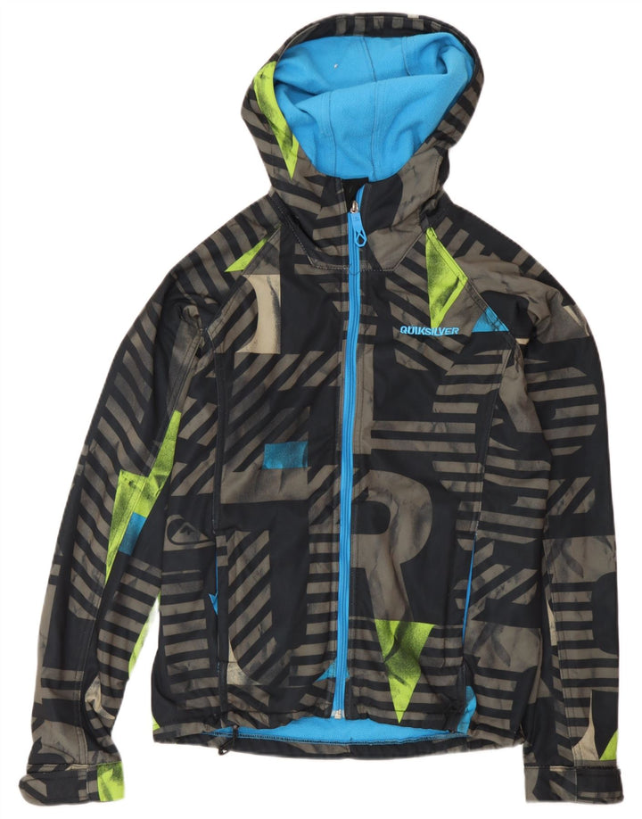 Quiksilver Boys Graphic Windbreaker Jacket 13-14 Years Multicoloured