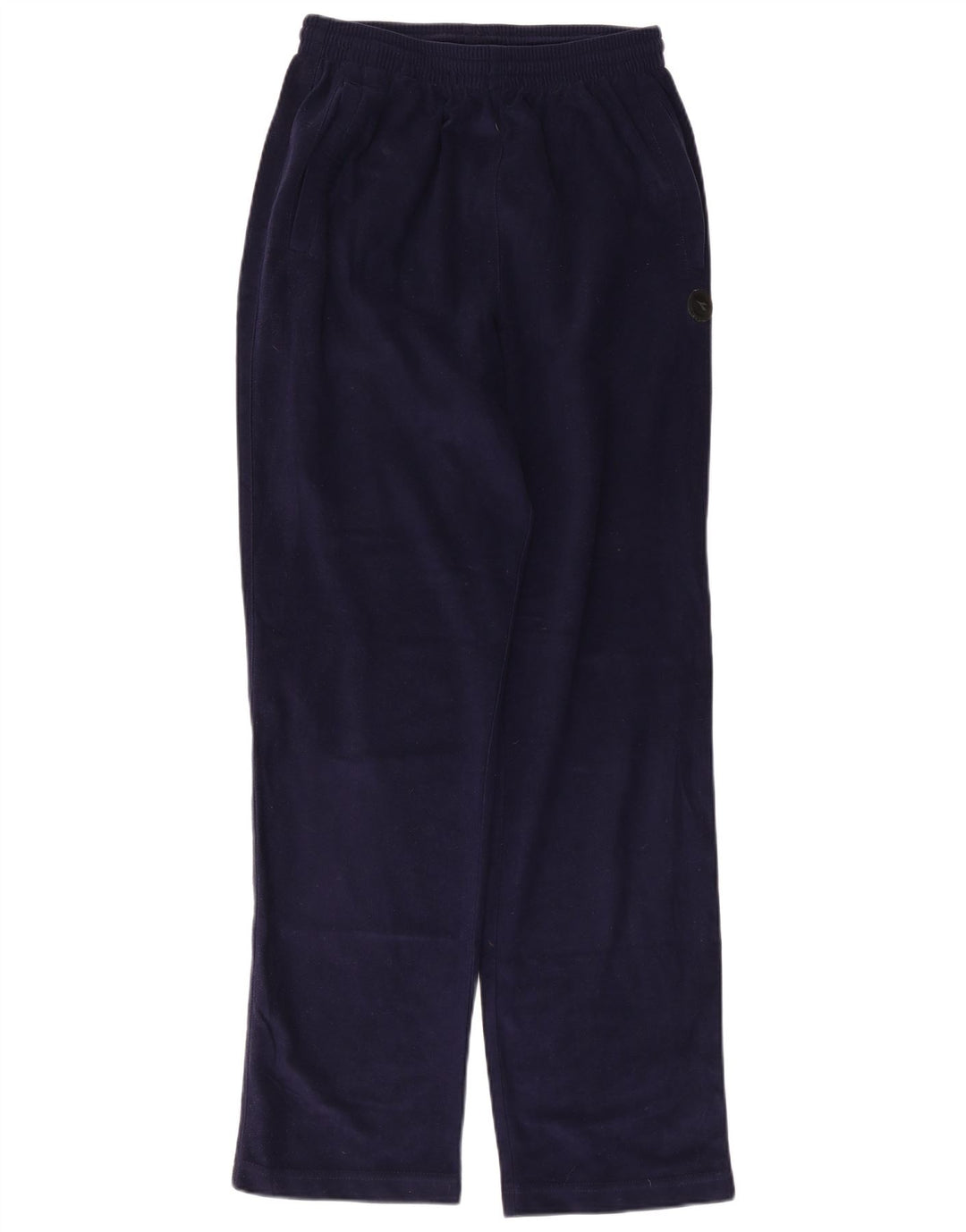 DIADORA Mens Velour Tracksuit Trousers Large  Navy Blue