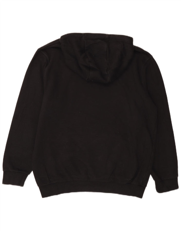Ellesse Mens Graphic Hoodie Jumper Large Black Cotton