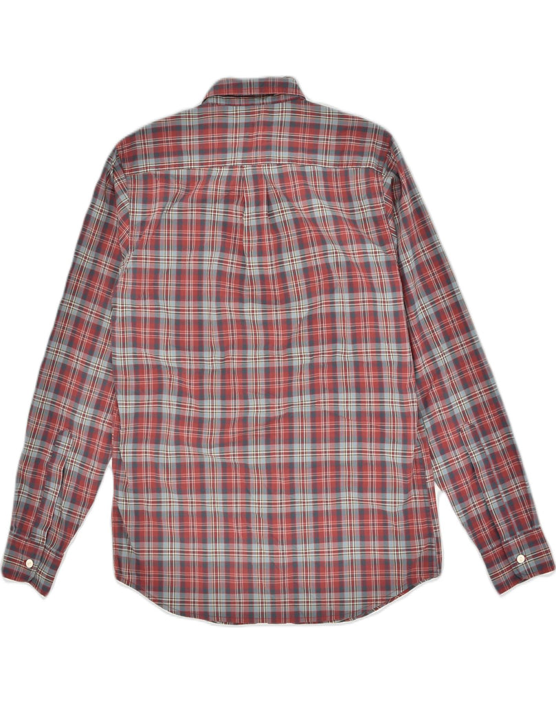 DOCKERS Mens Standard Fit Shirt Small Red Check Cotton | Vintage Dockers | Thrift | Second-Hand Dockers | Used Clothing | Messina Hembry 