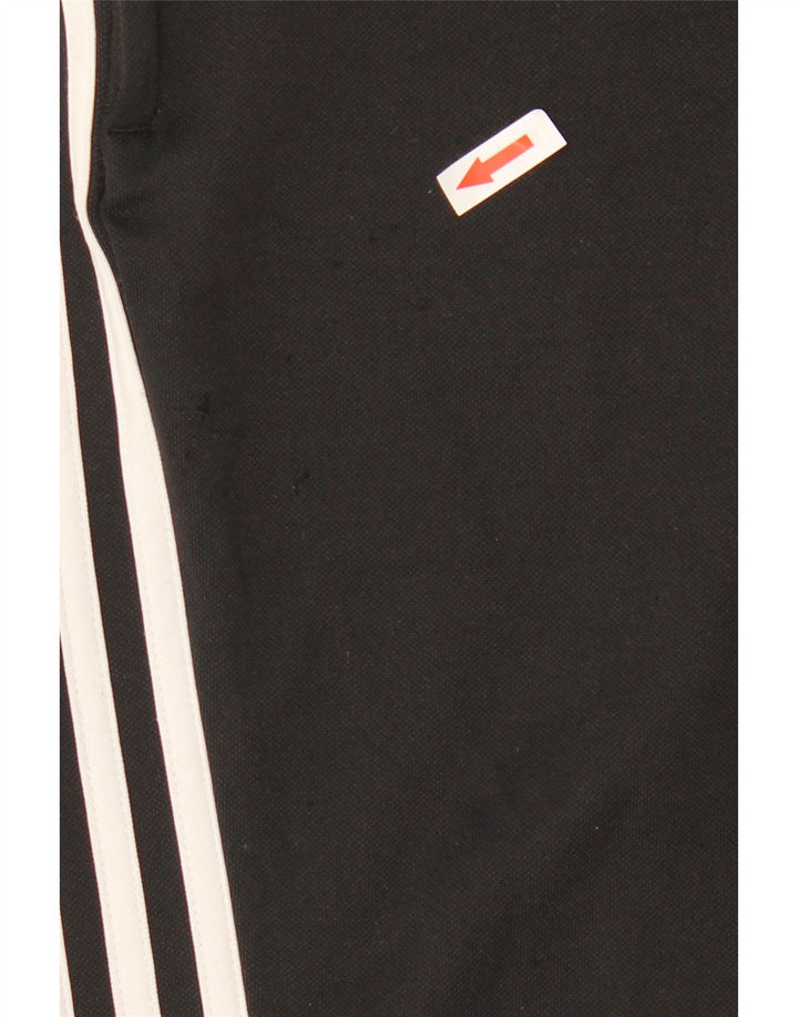Adidas Mens Climacool Tracksuit Trousers Small Black Colourblock Polyester