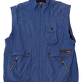 Greenstone Park Mens Utility Gilet UK 42 XL Blue
