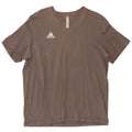 Adidas Mens T-Shirt Top XL Grey Cotton