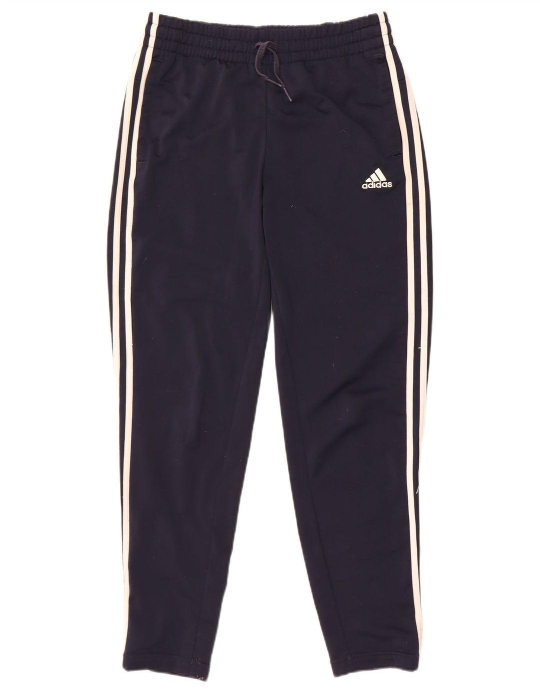 Adidas Womens Tracksuit Trousers UK 8/10 Small  Navy Blue Polyester