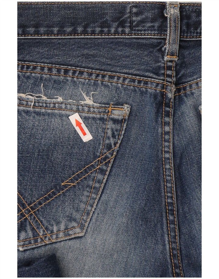 Roy Rogers Womens Bootcut Jeans W31 L30 Blue Cotton