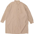 Levi's Womens Long Sleeve Oversized Shirt Dress UK 14 Medium White Cotton