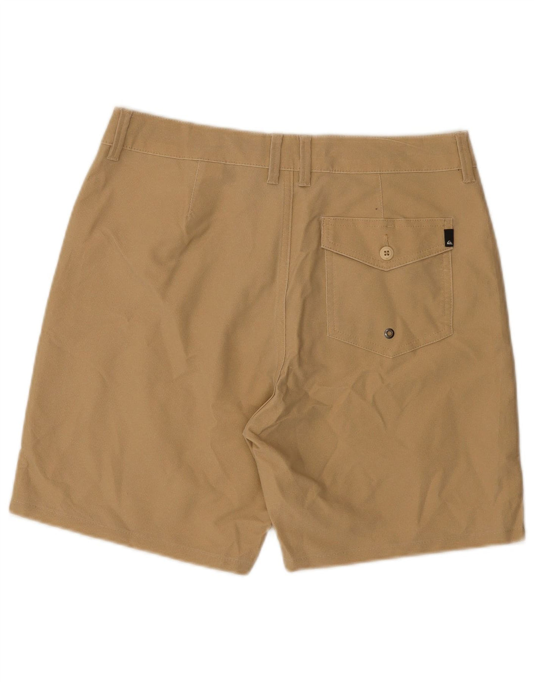 Quiksilver Mens Amphibian Casual Shorts W30 Medium  Beige Polyester
