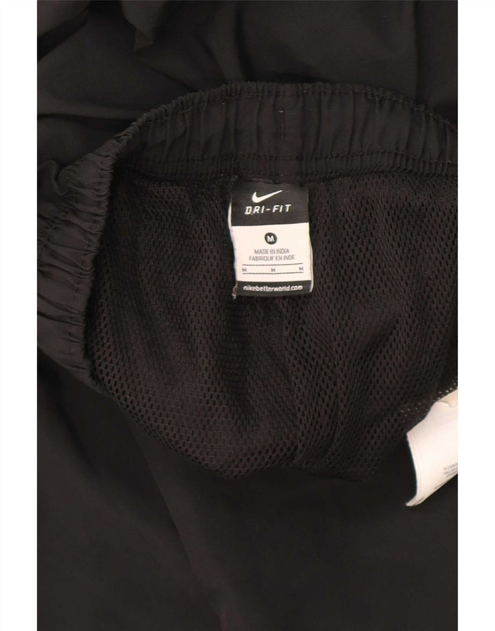 Nike Boys Dri Fit Tracksuit Trousers 10-11 Years Medium Black Polyester