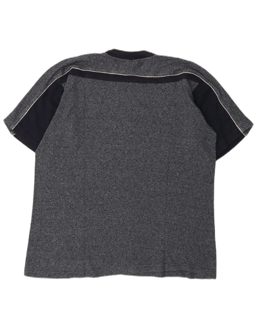 Champion Mens T-Shirt Top XL Navy Blue Flecked
