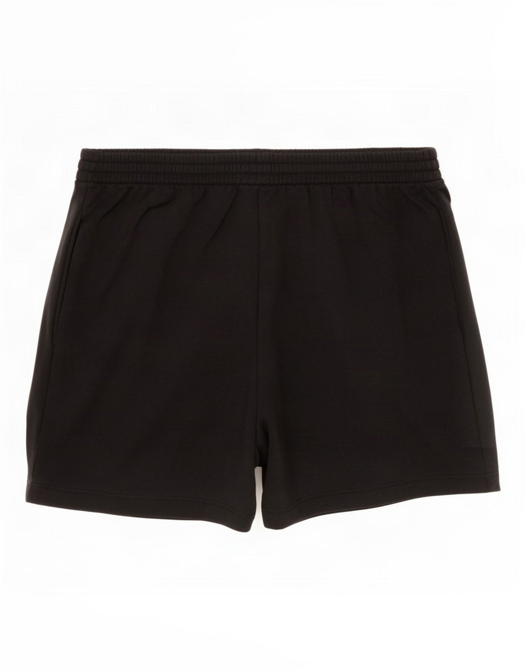 Adidas Womens Sport Shorts UK 12 Medium Black Cotton