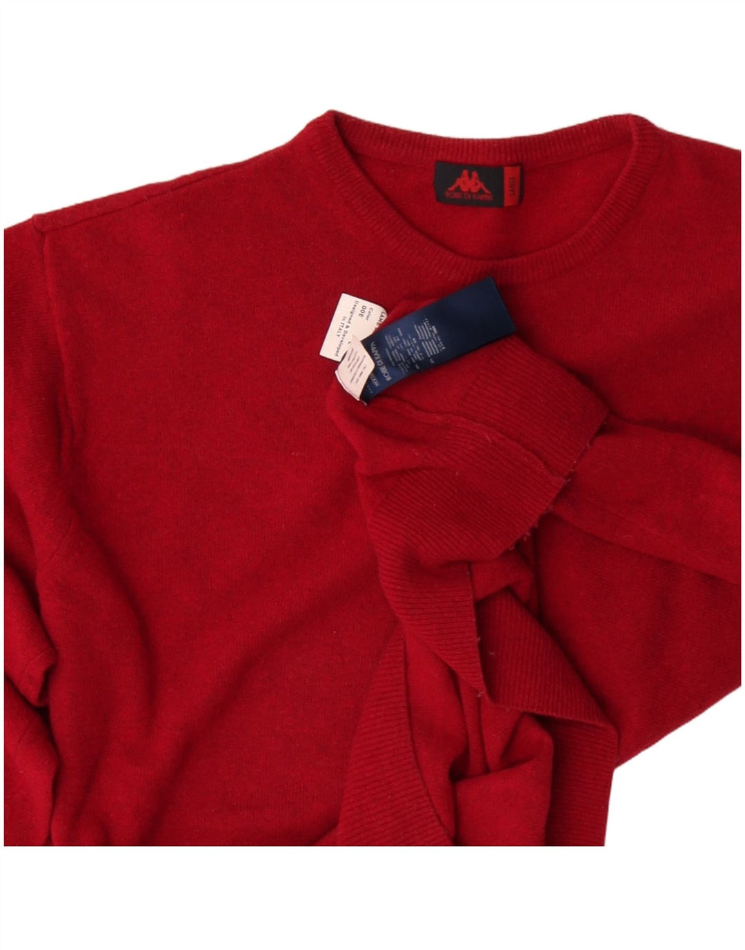 Robe Di Kappa Mens Crew Neck Jumper Sweater Large Red Wool