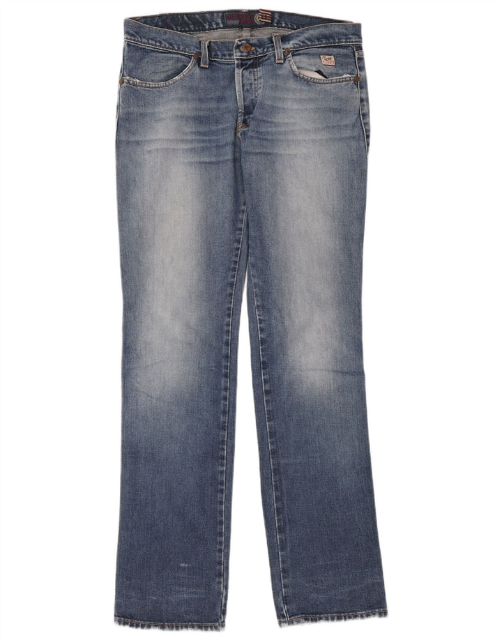 Roy Rogers Mens Straight Jeans W33 L33 Blue