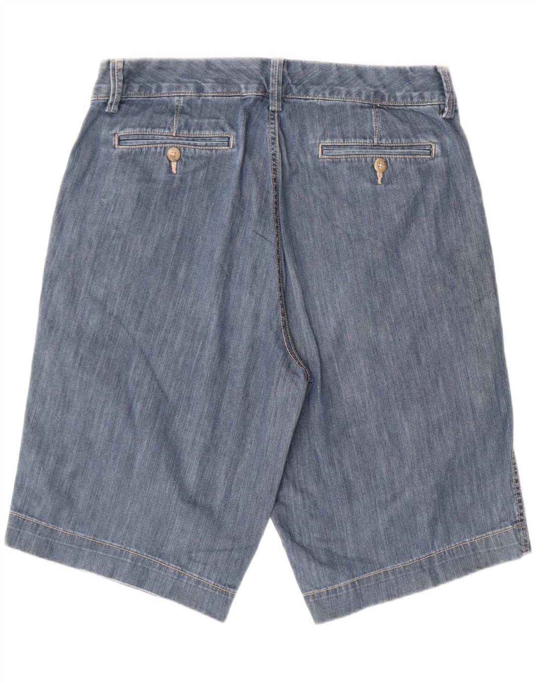 EDDIE BAUER Womens Denim Shorts US 10 Large W32  Blue Cotton