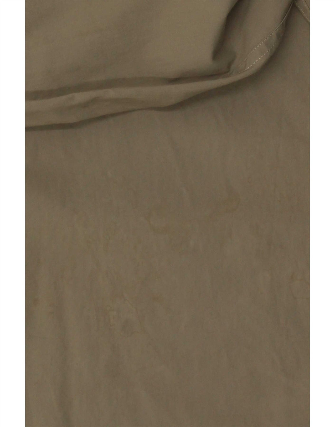 Calvin Klein Mens Modern Fit Shirt Small Khaki Cotton