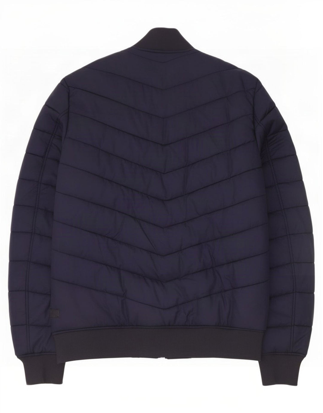 G-Star Mens Padded Jacket UK 36 Small Navy Blue Polyamide