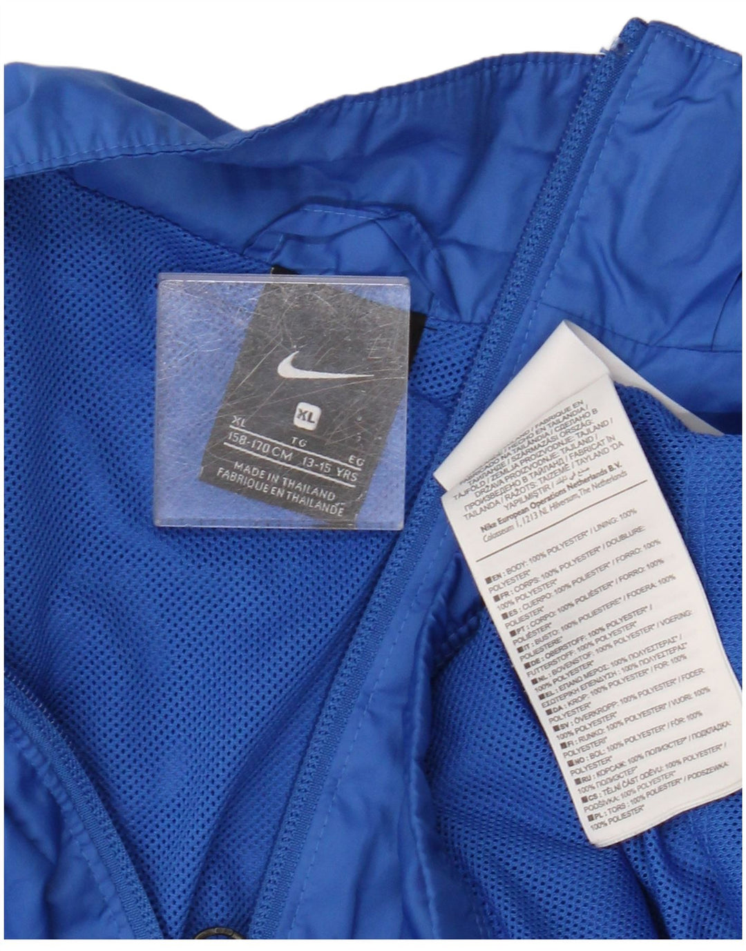Nike Boys Hertha BSC Graphic Tracksuit Top Jacket 13-14 Years XL Blue