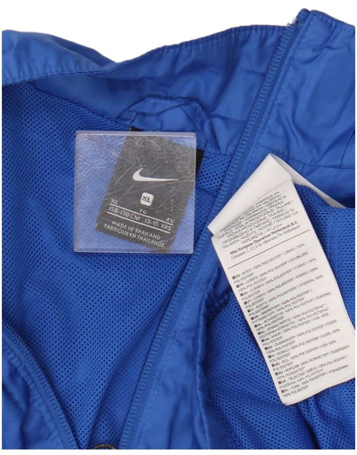 Nike Boys Hertha BSC Graphic Tracksuit Top Jacket 13-14 Years XL Blue