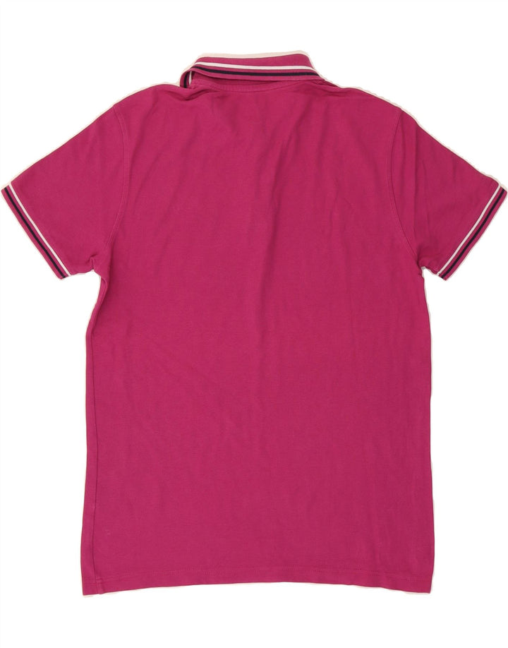 UMBRO Mens Polo Shirt Medium Pink Cotton Vintage Umbro and Second-Hand Umbro from Messina Hembry 