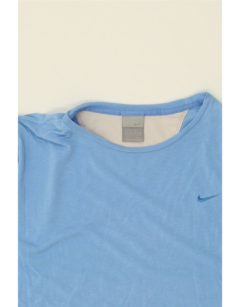 NIKE Womens T-Shirt Top UK 18 XL Blue | Vintage Nike | Thrift | Second-Hand Nike | Used Clothing | Messina Hembry 