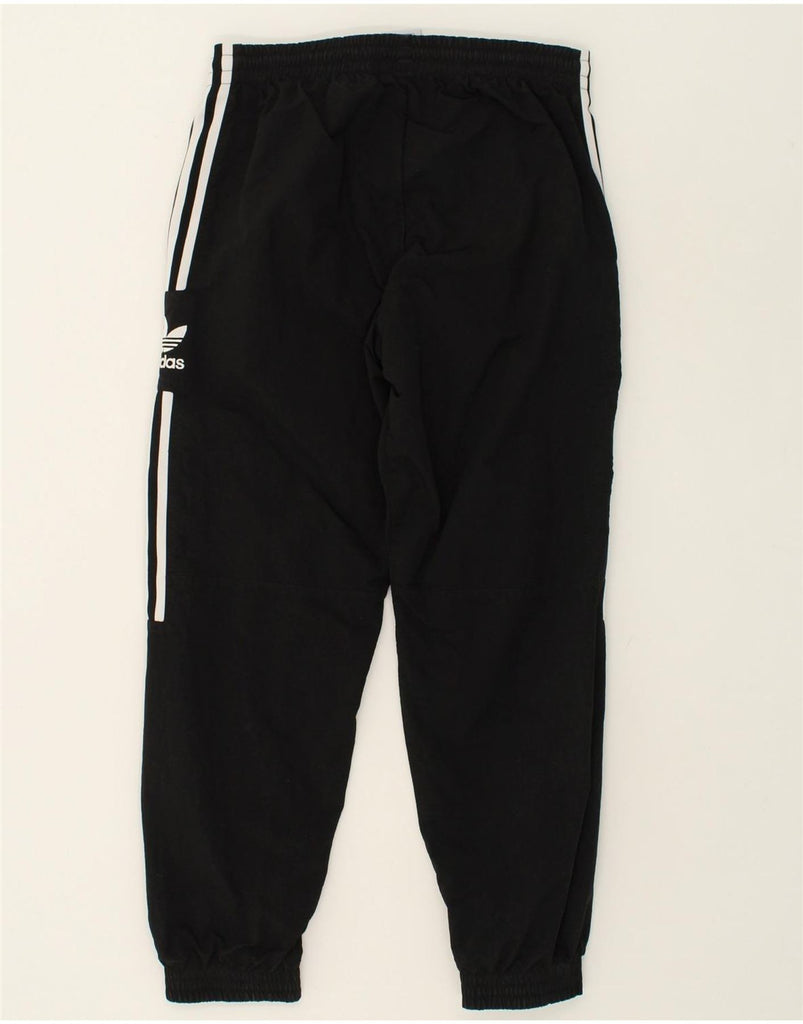 ADIDAS Mens Tracksuit Trousers Joggers Medium Black Nylon | Vintage Adidas | Thrift | Second-Hand Adidas | Used Clothing | Messina Hembry 