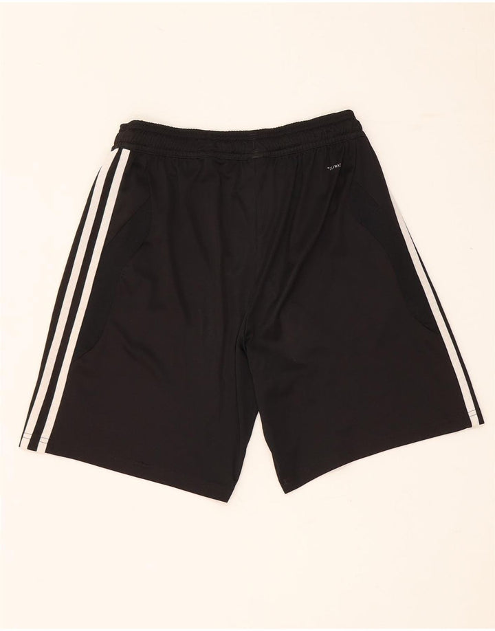 Adidas Boys Climalite Sport Shorts 13-14 Years  Black Polyester