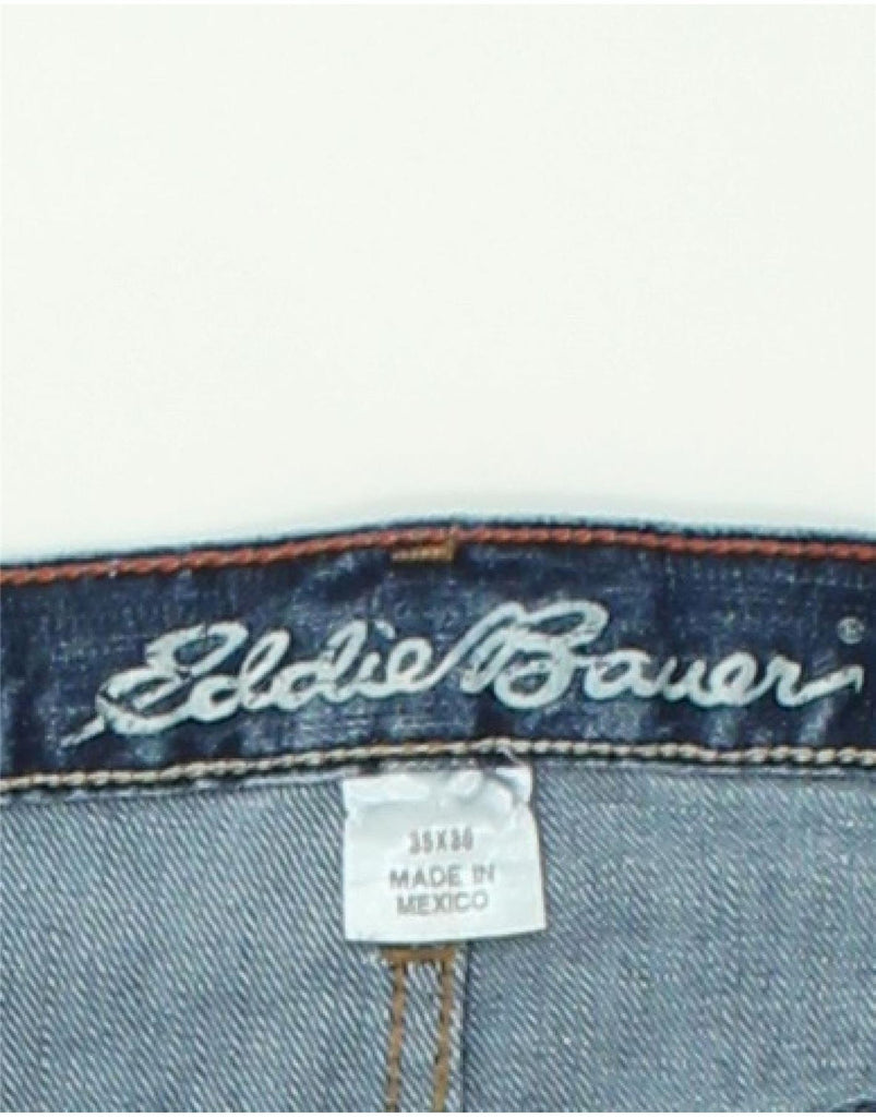 EDDIE BAUER Mens Straight Jeans W35 L30 Blue Cotton | Vintage Eddie Bauer | Thrift | Second-Hand Eddie Bauer | Used Clothing | Messina Hembry 