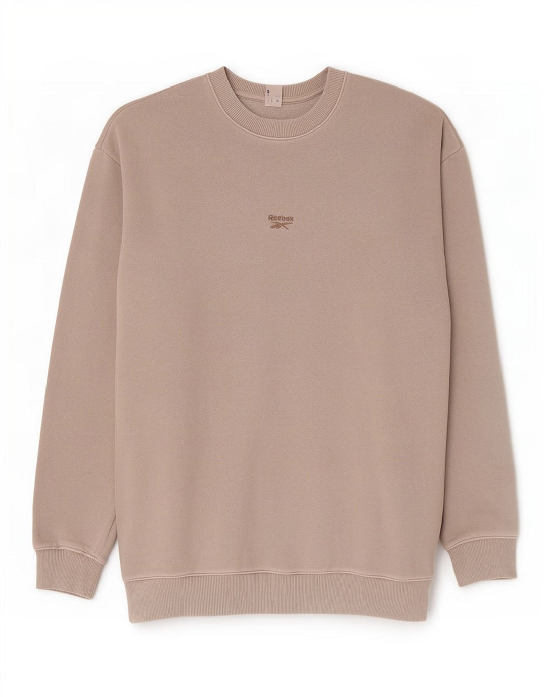 Reebok Mens Loose Fit Sweatshirt Jumper Small Grey Cotton
