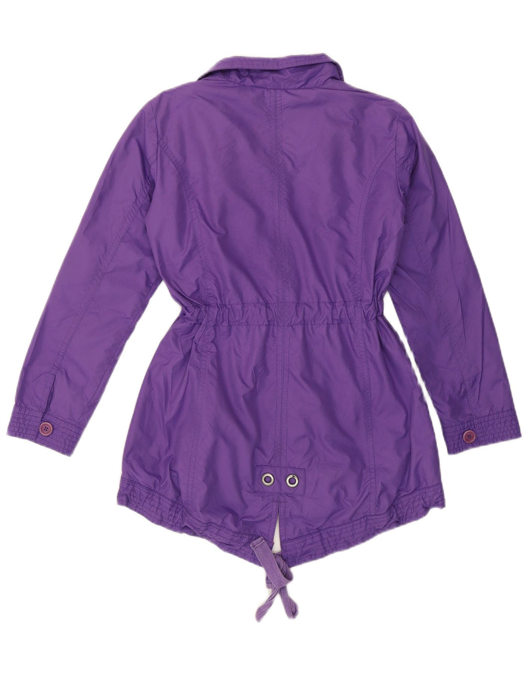 Woolrich Girls Parka Jacket 7-8 Years Purple