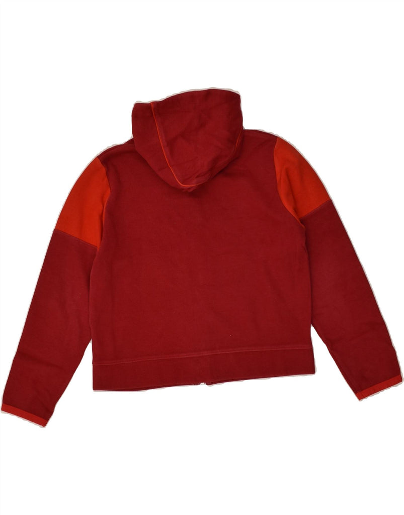 NIKE Boys Zip Hoodie Sweater 7-8 Years Red Cotton | Vintage Nike | Thrift | Second-Hand Nike | Used Clothing | Messina Hembry 