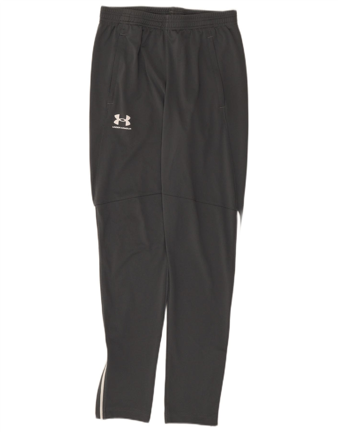 Under Armour Mens Tracksuit Trousers Medium Grey Polyester