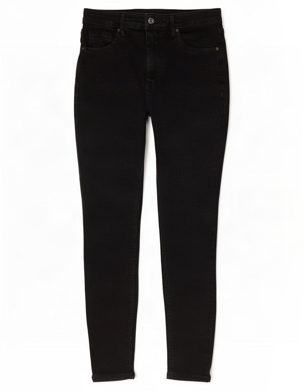 Topshop Womens Joggers Skinny Jeans W28 L26 Black Cotton