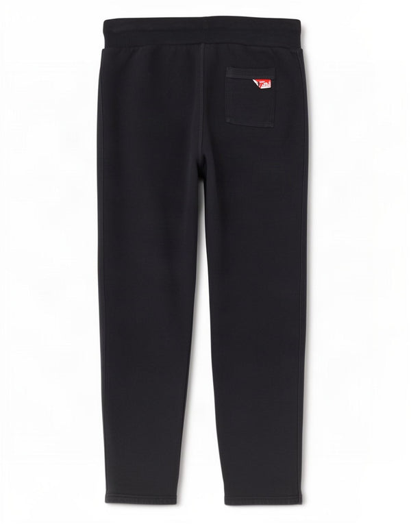 Superdry Womens Graphic Tracksuit Trousers UK 16 Large Navy Blue Cotton