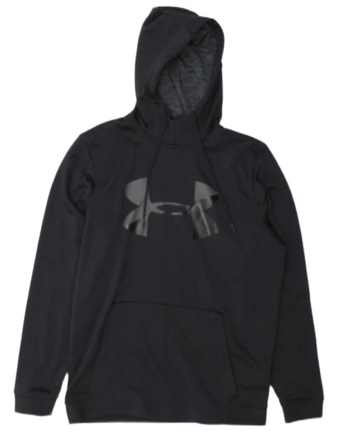 Under Armour Mens Cold Gear Graphic Hoodie Jumper Medium Black Polyester