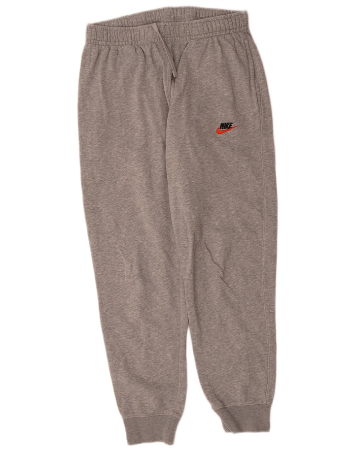 Nike Mens Tracksuit Trousers Joggers Medium Grey Flecked Cotton