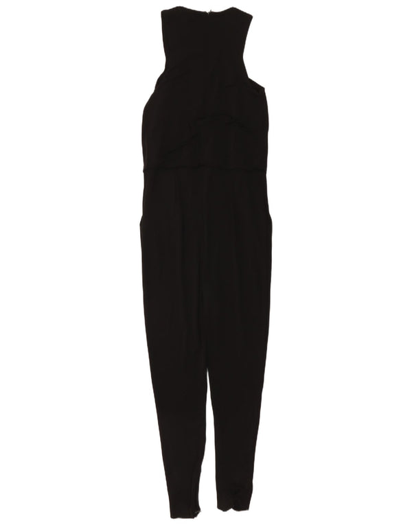 Massimo Dutti Womens Sleeveless Jumpsuit UK 10 Small  Black