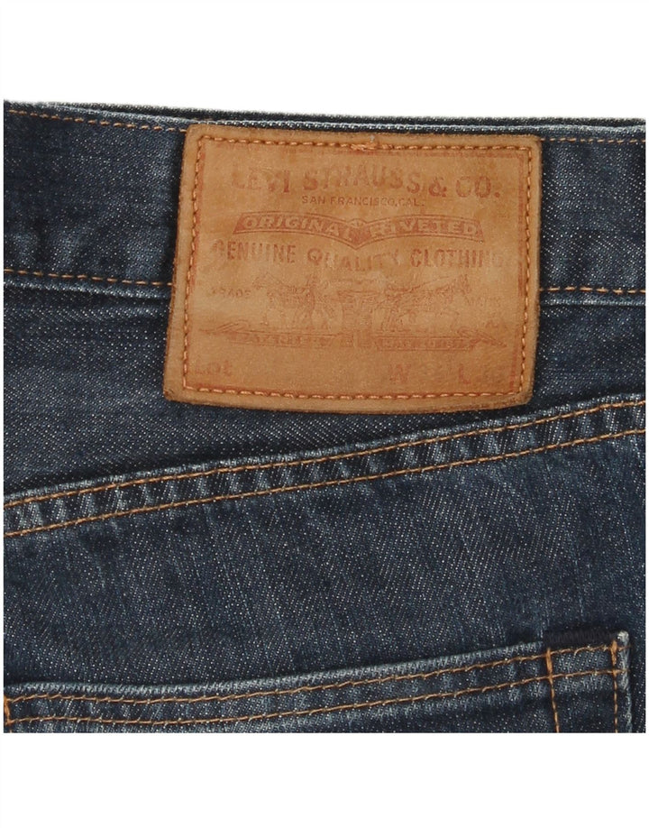 Levi's Mens 501 Straight Jeans W36 L30 Blue Cotton