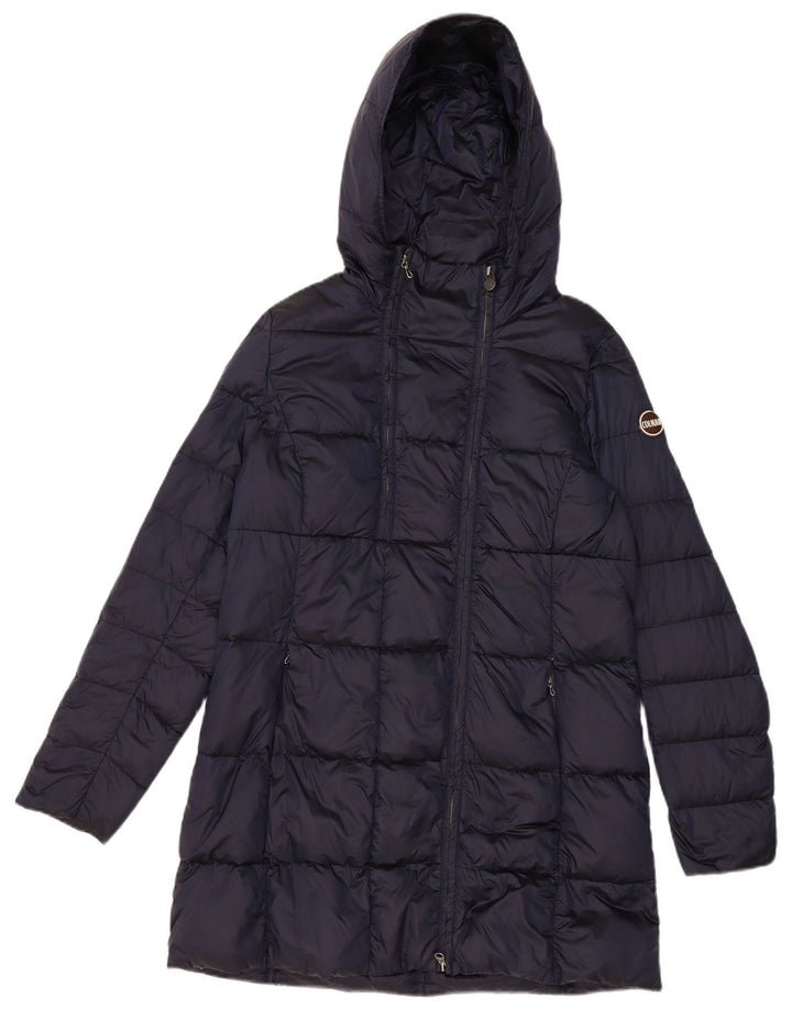 Colmar Womens Hooded Padded Coat IT 48 XL Navy Blue
