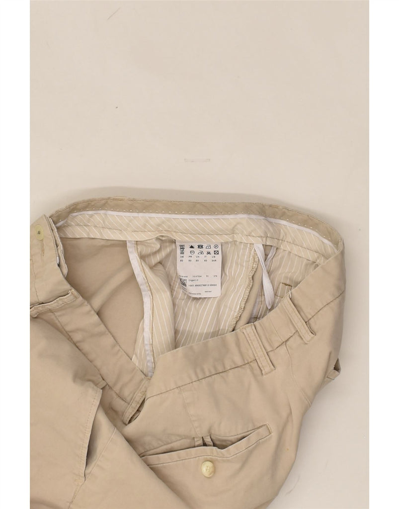 HUGO BOSS Mens Regular Fit Chino Trousers IT 50 Large W35 L34  Beige | Vintage Hugo Boss | Thrift | Second-Hand Hugo Boss | Used Clothing | Messina Hembry 