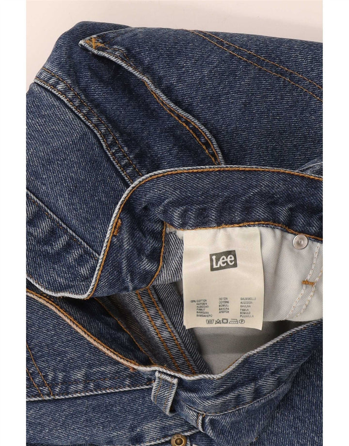Lee Mens Brooklyn Comfort Straight Jeans W32 L30 Blue Cotton