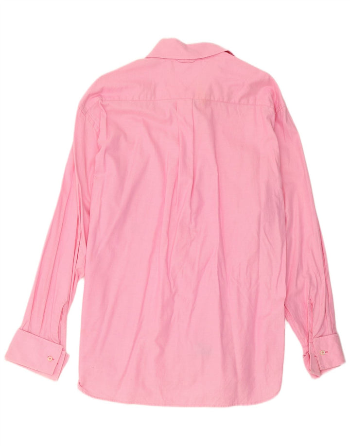 Tommy Hilfiger Mens Polo Shirt Large Pink Cotton