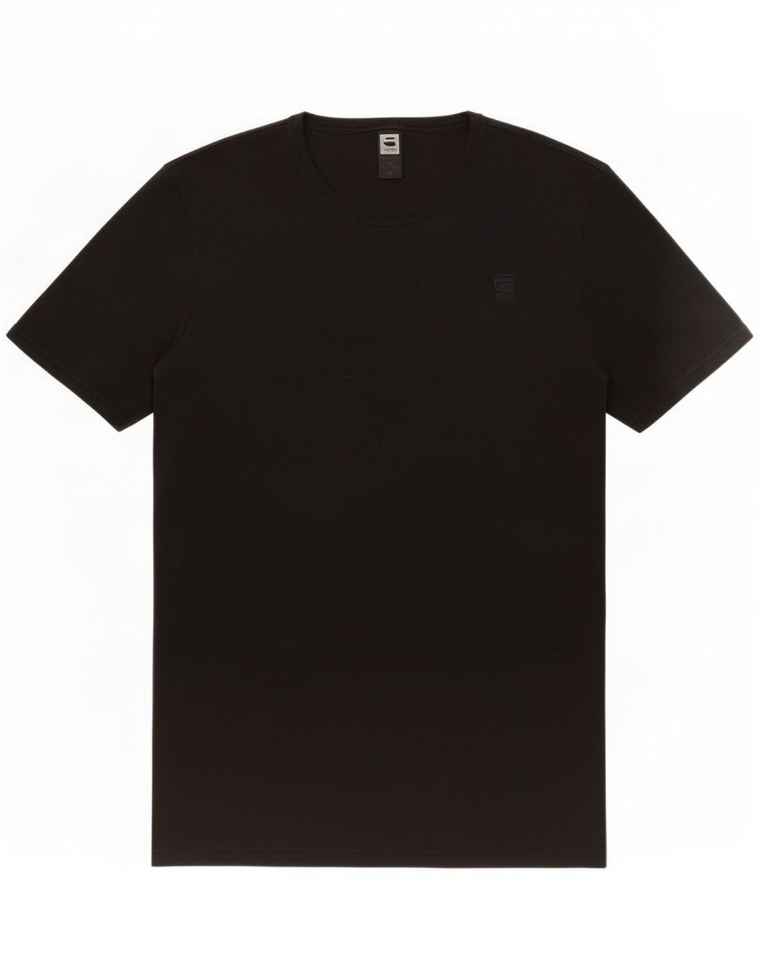 G-Star Mens T-Shirt Top Medium Black Cotton