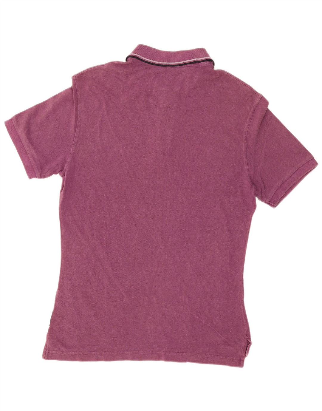 Armani Jeans Mens Polo Shirt Medium Maroon Cotton