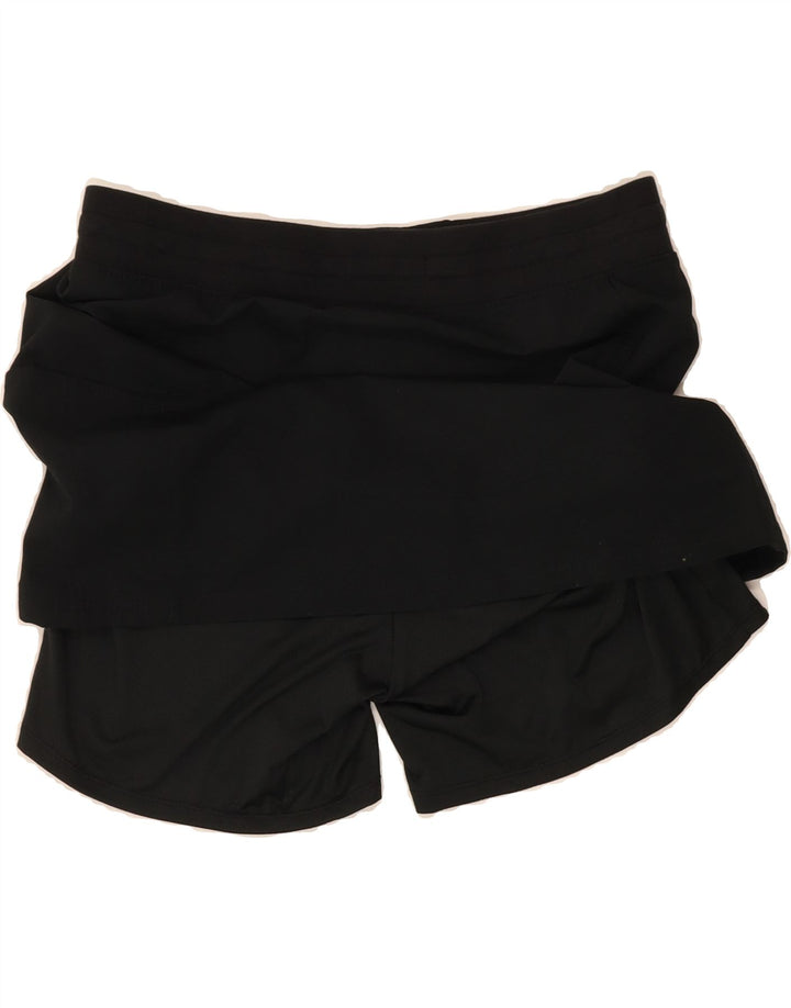 LEE Womens Riders Skort US 12 Large  Black Polyester Vintage Lee and Second-Hand Lee from Messina Hembry 