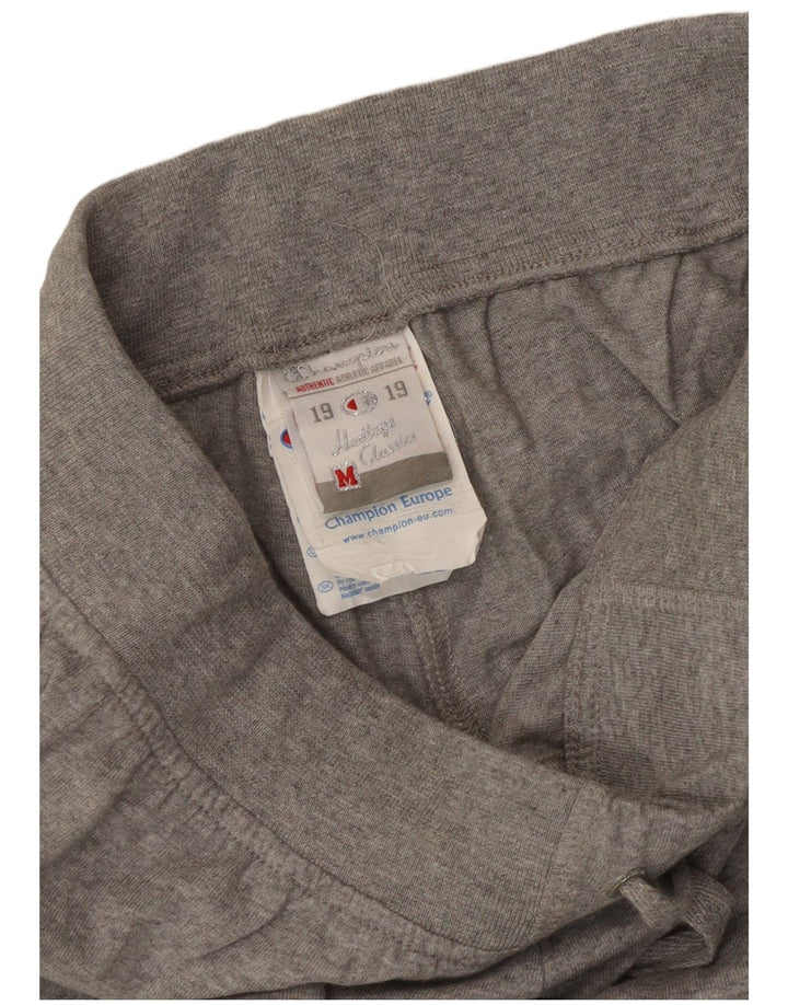 Champion Womens Tracksuit Trousers Joggers UK 12 Medium Grey