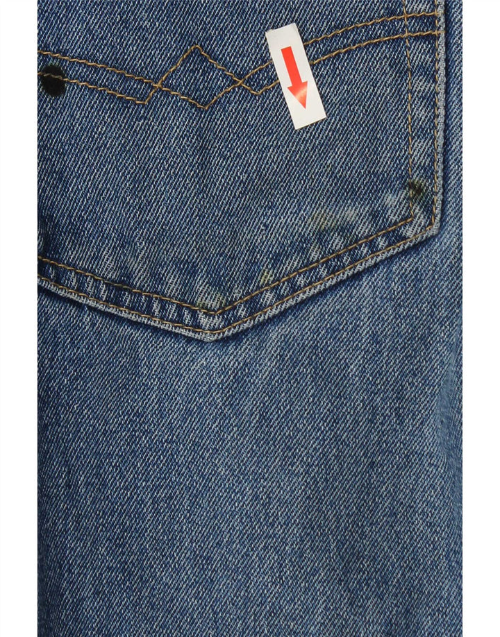 Dickies Mens Straight Jeans W34 L27 Blue Cotton