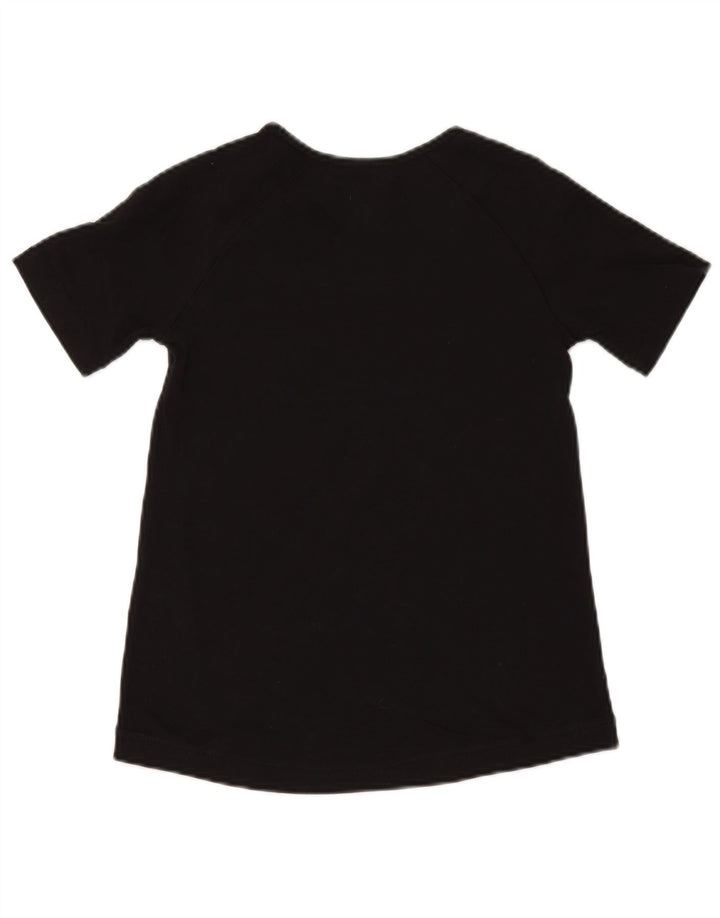 CHAMPION Womens T-Shirt Top UK 6 XS Black Cotton
