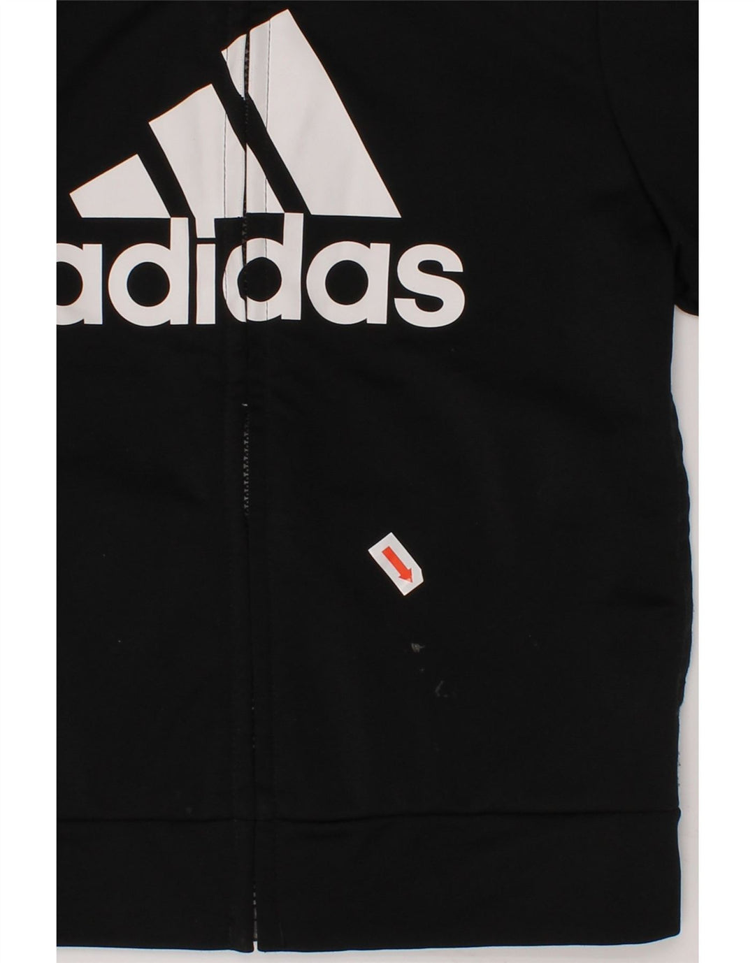 ADIDAS Baby Boys Graphic Tracksuit Top Jacket 18-24 Months Black Polyester Vintage Adidas and Second-Hand Adidas from Messina Hembry 
