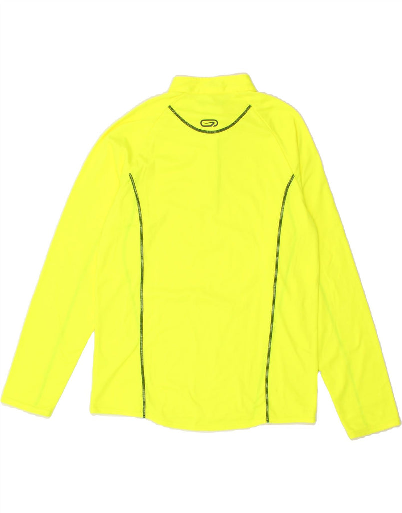 DECATHLON Mens Pullover Tracksuit Top Medium Yellow Polyester Vintage Decathlon and Second-Hand Decathlon from Messina Hembry 