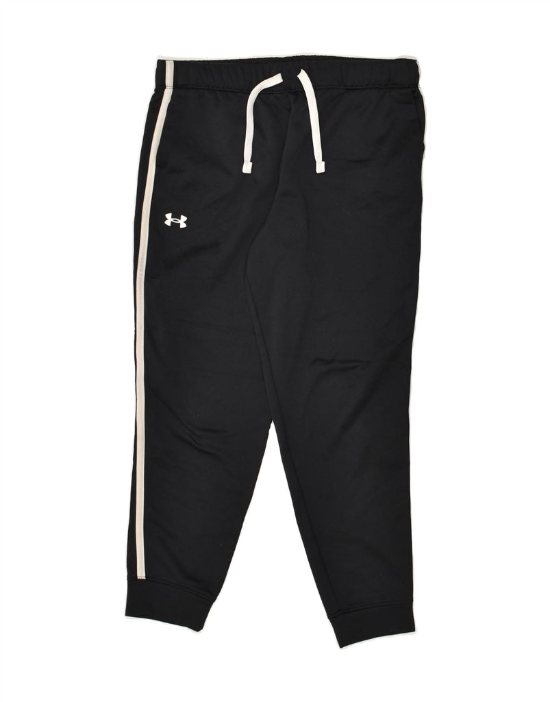 UNDER ARMOUR Boys Tracksuit Trousers Joggers 13-14 Years XL Black | Vintage Under Armour | Thrift | Second-Hand Under Armour | Used Clothing | Messina Hembry 